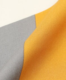 自由区 【カタログ掲載】カラーブロックシルク スカーフ