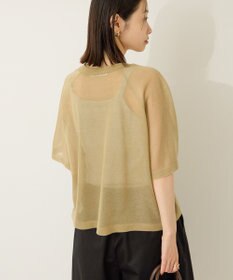 AMERICAN HOLIC プリントロゴシアーニットプルオーバー