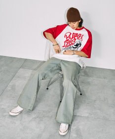 WEGO フォトグラフィックラグランBIGT（S）