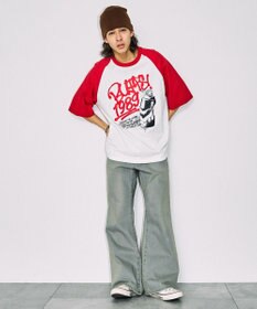 WEGO フォトグラフィックラグランBIGT（S）