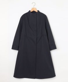 組曲 L 【WEB限定】コットンライクツイル スタンドネックコート