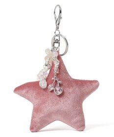 WEGO ベロアスターキーホルダー