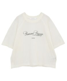 AMERICAN HOLIC プリントロゴシアーニットプルオーバー