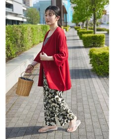 CRAFT STANDARD BOUTIQUE UVカット/接触冷感/マシンウォッシャブル/Vネックビッグニットカーディガン