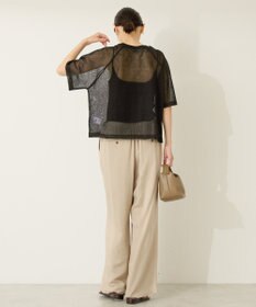 AMERICAN HOLIC プリントロゴシアーニットプルオーバー