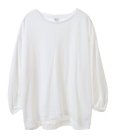 AMERICAN HOLIC 接触冷感7分袖タックスリーブカットプルオーバー