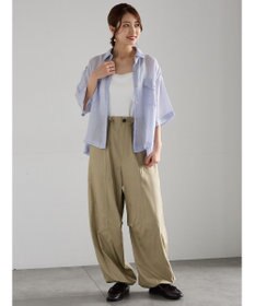 Te chichi シャイニーツイルパラシュートパンツ《2025Autumn catalog item》