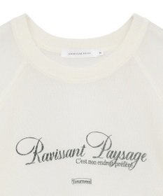 AMERICAN HOLIC プリントロゴシアーニットプルオーバー