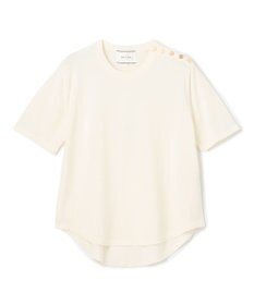 BEIGE， NADIA / ストレッチ メタルボタンニット
