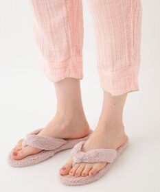 UCHINO クレープガーゼ ノーカラーレディスパジャマ