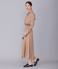 ICB 【洗える】 ルゼブフィブリルサテン シャツ