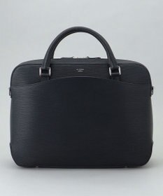 GOTAIRIKU 日本製【PELLE MORBIDA】型押しレザー ブリーフバッグ