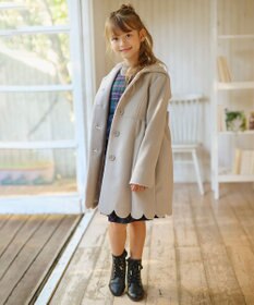 ANY KIDS 【手洗いOK】ウールライクコート