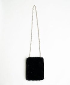 WEGO ファーチェーンミニショルダー