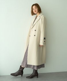 ウール混ロングダブルコート / YECCA VECCA | ファッション通販 【公式