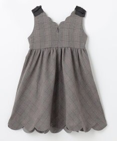 ANY KIDS チェックジャンパースカート