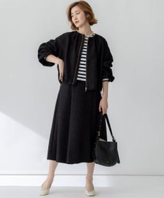 23区 S 【CanCam４月号掲載/洗える】Armor-lux スムース バックボタン ボーダー カットソー