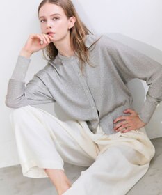 BEIGE， SMITHONITE / リュクスグリッター ドルマンカーディガン