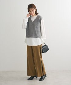 Green Parks ＳＥＴ２点　ニットベスト＋ロンＴＥＥ