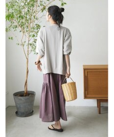 CRAFT STANDARD BOUTIQUE UVカット/接触冷感/マシンウォッシャブル/Vネックニットカーディガン