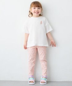 ANY KIDS 【綿100%】バックプリント オーバーサイズTシャツ