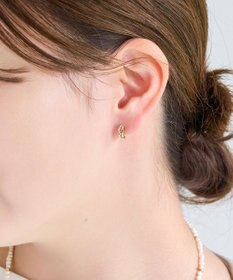 Phoebe 【痛くないシリーズ/金属アレルギー対応】ミルキーウェイライトフィットイヤリング　ゴールド