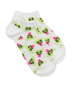 WEGO エイリアン総柄ショートソックス