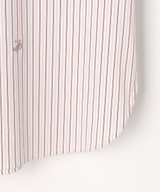 J.PRESS LADIES BEZコットンナイロン ストライプ シャツ ブラウス