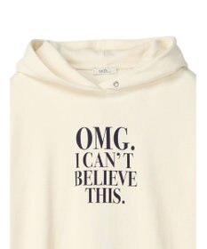 earth music&ecology ロゴスウェットフーディー