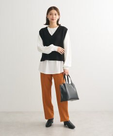 Green Parks ＳＥＴ２点　ニットベスト＋ロンＴＥＥ