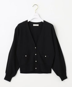 ANY SIS 【洗える】パール調ポイント カーディガン