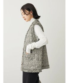 Green Parks ・ＥＬＥＮＣＡＲＥ　ＤＵＥ　ツィードノーカラーベスト