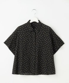 自由区 L 【WEB限定】コットンサッカープリント シャツ