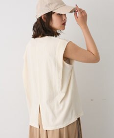 CRAFT STANDARD BOUTIQUE バックタックノースリーブプルオーバー