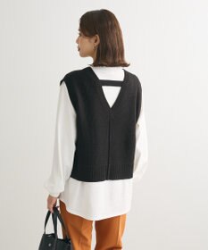 Green Parks ＳＥＴ２点　ニットベスト＋ロンＴＥＥ