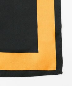 自由区 【カタログ掲載】カラーブロックシルク スカーフ