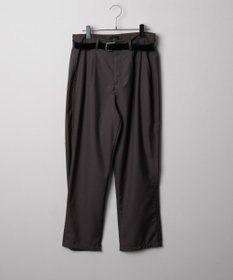 WEGO ベルト付きテーパードスラックス