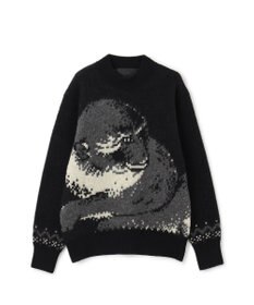 JOSEPH HOMME 【HIGH GRADE LINE】モンキージャガード　モックネックニット ブラック系5