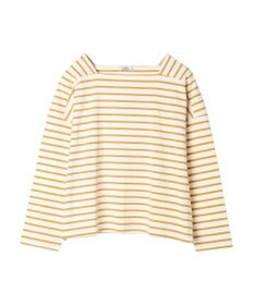 earth music&ecology スクエアボーダープルオーバー