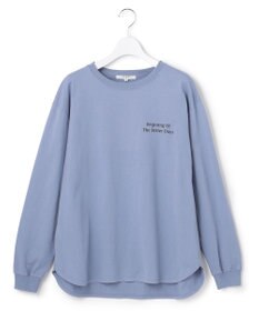 23区 【SLOW】コンパクトシングルジャージー ロゴ Tシャツ