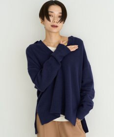 UNFILO ふわふわ スキッパーニット