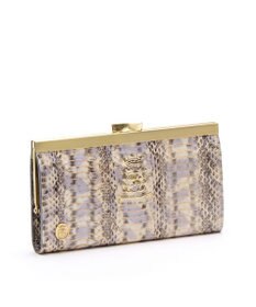 A.D.M.J. 【スネークレザー】ガマグチウォレット