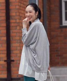 ANY 【UVケア/接触冷感】ドルマンスリーブカーディガン