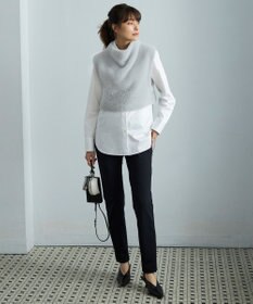 ICB 【洗える】テックストレッチ レギンスパンツ