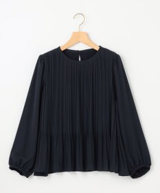 組曲 S 【WEB限定】ジョーゼットシフォンプリーツ ブラウス