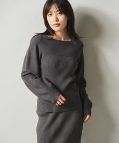 uncrave 【手洗い可】スムース ニット ビスチェ プルオーバー（uncrave STANDARD）