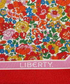 LIBERTY. ネル・アニー アンド メイ 15X100 リボン シルクスカーフ