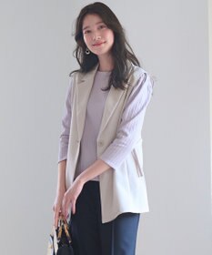 ANY SIS 【洗える】テーラード ジレ