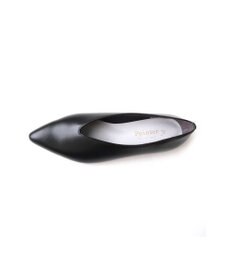 Pointer 日本製 本革 生活防水機能付きVカットパンプス