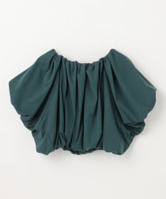 NAVE 【Nave 　洗える・接触冷感】クロップドジャージーブラウス